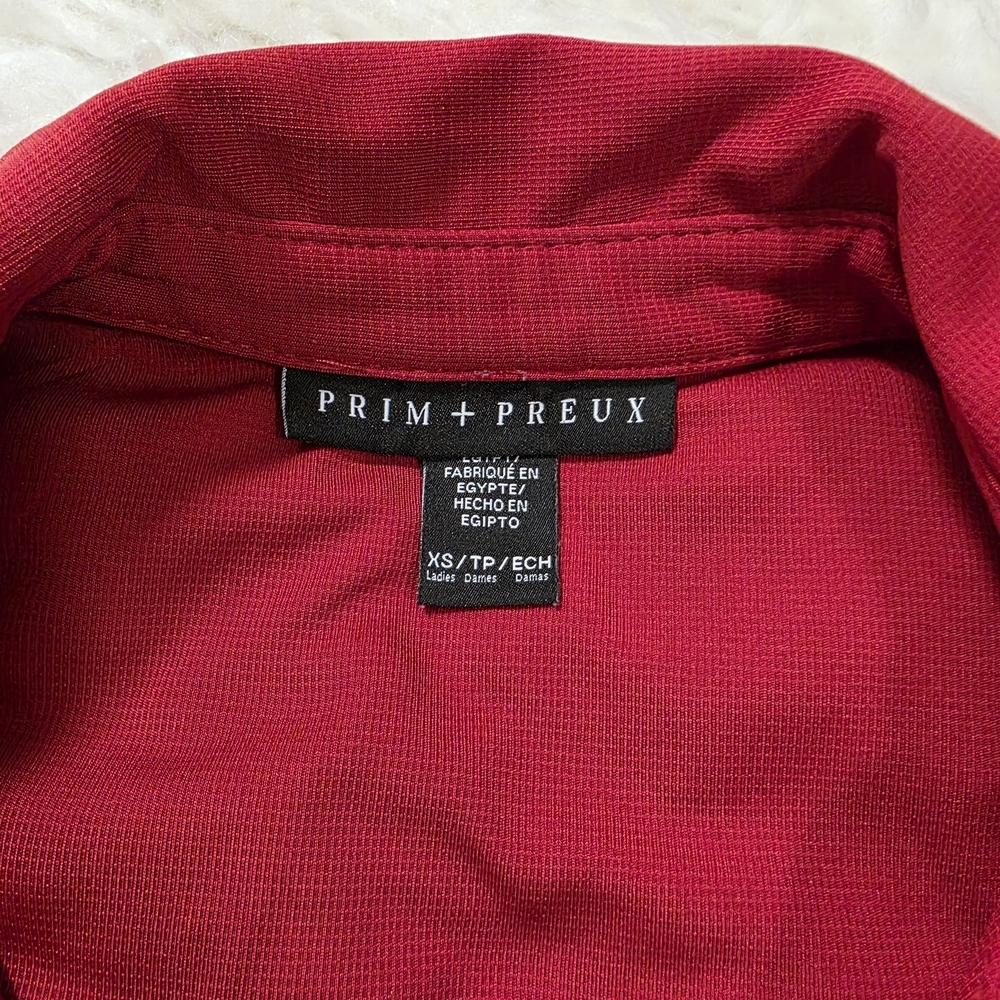 Aeropostale High Rise Shorts & Prim + Preux Polo Set - Size 2 / XS - Picture 2 of 6